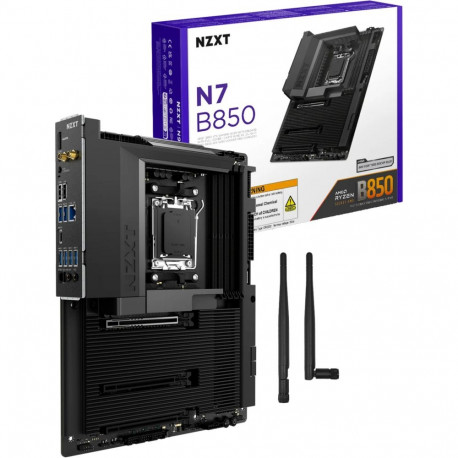 NZXT N7 B850 Black - Socket AM5 - motherboard