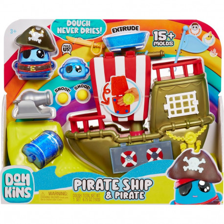 DohKins Pirate Ship Playset