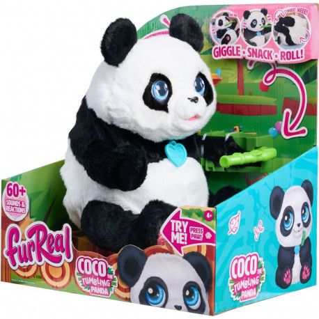 Just Play furReal Coco the Tumbling Panda, Soft Toy