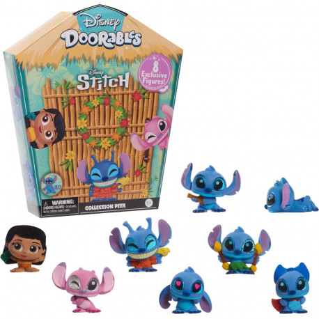 Disney Doorables kogumisfiguuride komplekt Stitch 8 eksklusiivse figuuriga