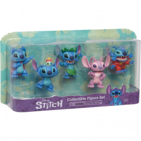 Disney Stitch Sammelfigurenbox mit 5 Figuren