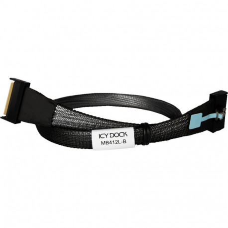 Kabel MCIO x8 SFF-TA-1016 > MCIO x8 SFF-TA-1016 (schwarz, 50cm)