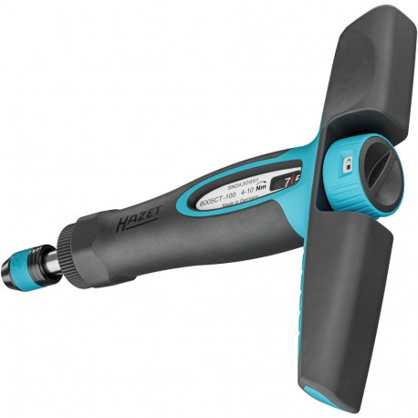 Drehmoment-Schraubendreher 6005CT-100 (schwarz/blau, 4 - 10 Nm Nm, 1/4" Bitaufnahme, Quergriff)