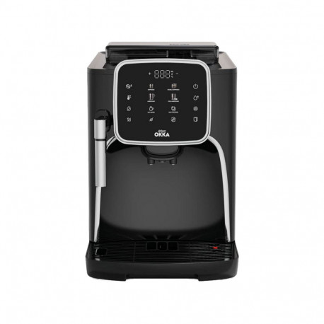 Arzum Okka Espresso Pro, fully automatic coffee machine, black/chrome, 1450 watts