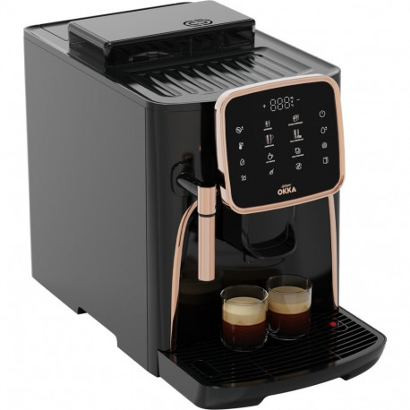 Okka Espresso Pro            (schwarz/bronze, 1450 Watt)