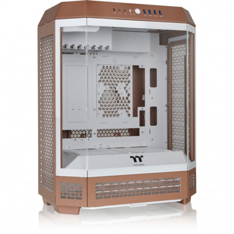 Thermaltake The Tower 600 , Tower case light brown, Tempered Glass x 3