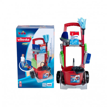 Theo Klein Vileda - Cleaning Cart, Children's Household Appliance