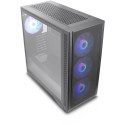 Silentware Air 1000, tower case black, tempered glass