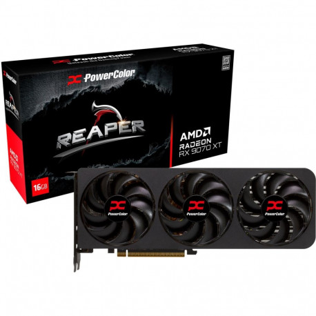 Radeon RX 9070 XT Reaper 16GB (schwarz, RDNA4, GDDR6, 3x DisplayPort, 1x HDMI)