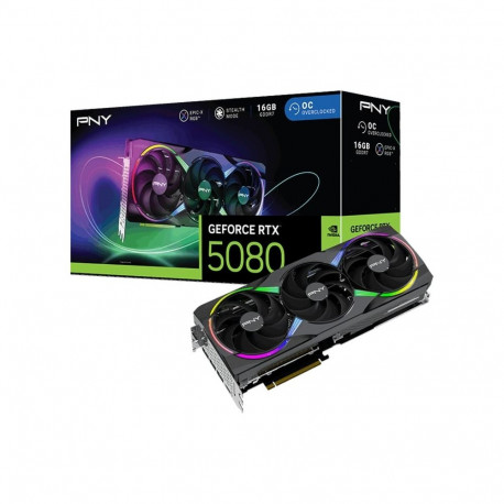 GeForce videokaart RTX 5080 ARGB OC, DLSS 4, 3x DisplayPort, 1x HDMI 2.1