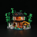 Lumibricks Bamboo House, construction toy