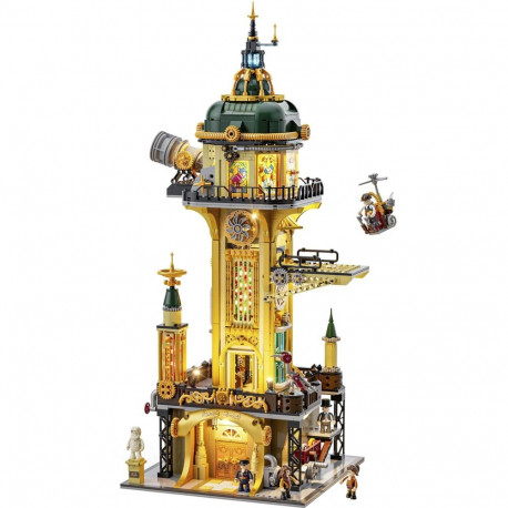 Lumibricks Steampunk Watchtower, construction toy
