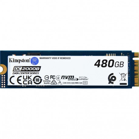 Kingston DC2000B 480GB, SSD PCIe 4.0 x4, NVMe, M.2 2280