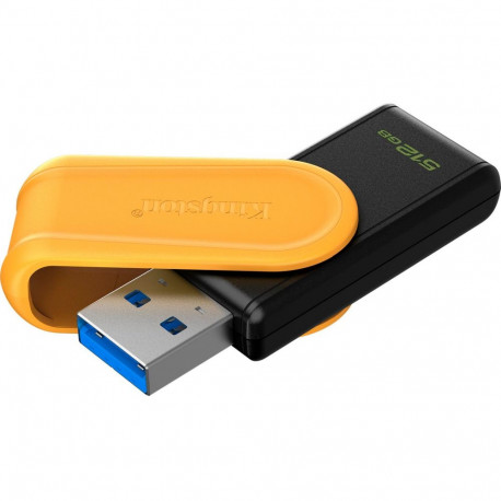 DataTraveler USB-mälupulk Exodia S 512GB USB-A 3.2 Gen 1, must/kollane