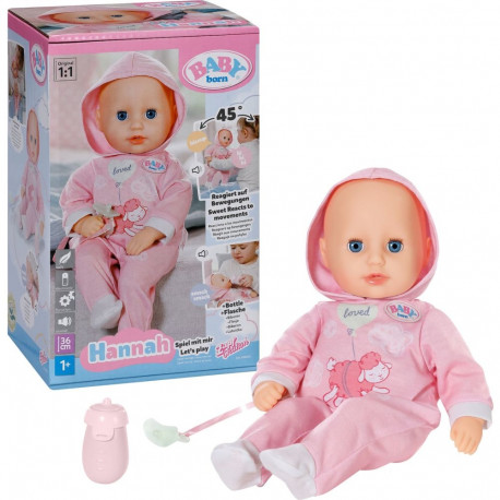 ZAPF Creation BABY born® Hannah Play with me 36cm, Doll