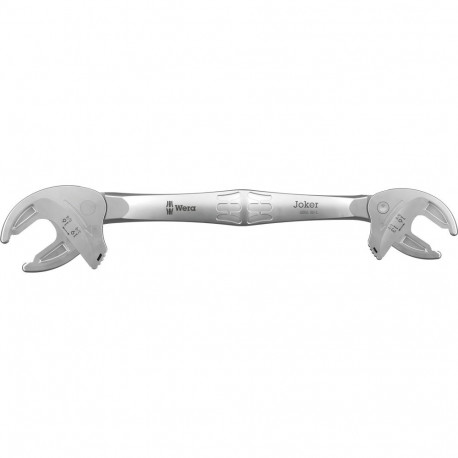 6006 Joker M / L Selbstjustierender Doppelmaulschlüssel (silber, SW 13 - 19mm und 1/2" - 3/4&qu