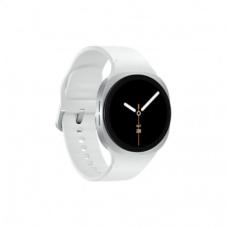 Galaxy Watch8 (silber, 40 mm, Sport Band S/M)