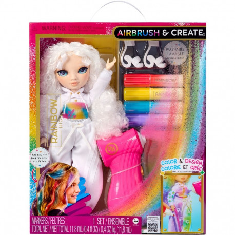 Rainbow High airbrush-komplekt, rohelised silmad