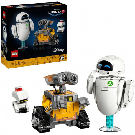 LEGO 43279 Disney Pixar WALL-E and EVE, construction toy