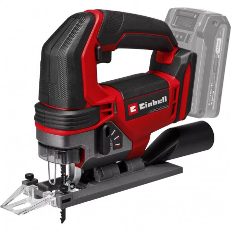 EINHELL Power X-Change cordless jigsaw TE-JS 18/100 Li - Solo, 18 Volt red/black, without battery an