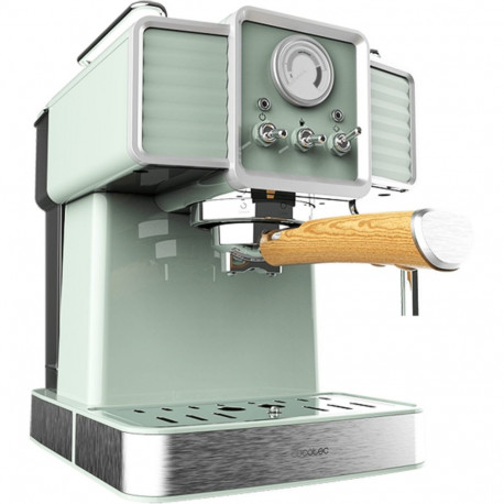 Cecotec Power Espresso 20 Tradizionale, espresso machine light green, 20 bar