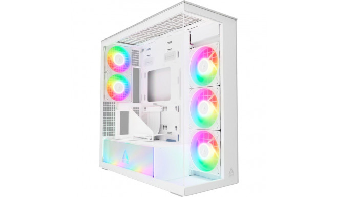 ARCTIC Xtender VG, tower case white, tempered glass x 2 (clear)