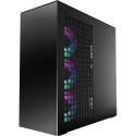 ARCTIC Xtender Mirrow Black Design, Tower case black, Tempered Glass x 2 (mirrored)