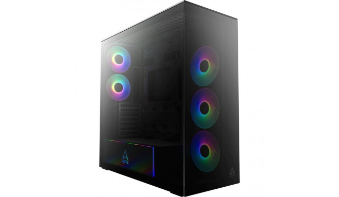 Xtender  (schwarz (matt), Tempered Glass x 2 (getönt))