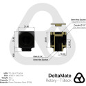 Thermal Grizzly DeltaMate Rotary - T, connection black
