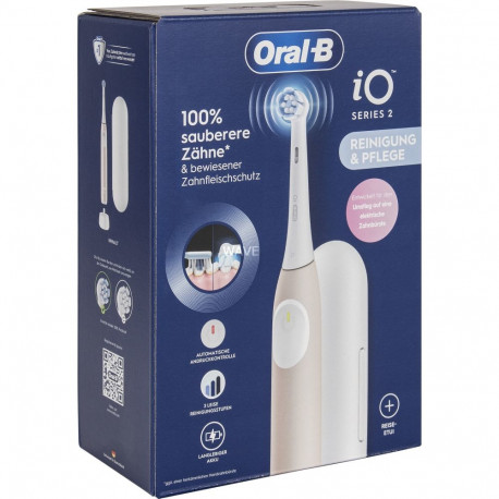 Oral-B elektriline hambahari iO Series 2 reisikarbiga, roosa/valge
