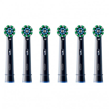Oral-B Oral-B Pro Cross Action Brush Heads 6-Pack Black