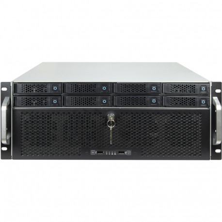 Inter-Tech IPC Storage 4U-4708, server case black