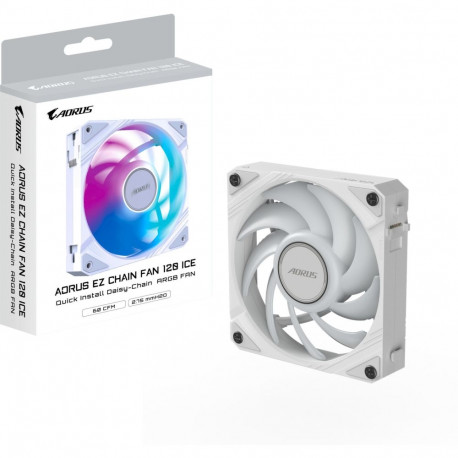 AORUS EZ CHAIN FAN 120 (weiß, 120 mm)
