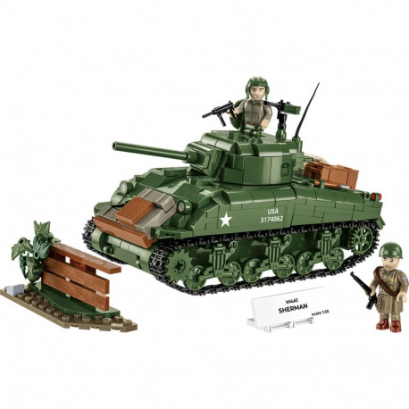 COBI M4A1 Sherman, construction toy scale 1:35