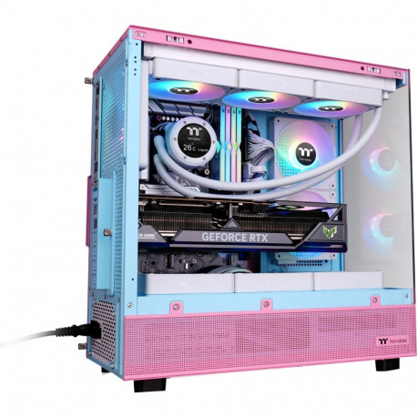View 270 Plus TG ARGB Bubble Pink (rosa, Tempered Glass x 2)