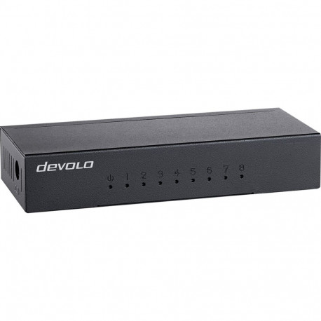 devolo Ethernet Switch 8 port 7234 black