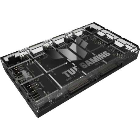 TUF Gaming ventilaatorite jaotur ARGB PWM, must