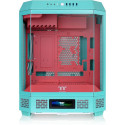 Thermaltake The Tower 600, tower case mint/red, tempered glass x 3