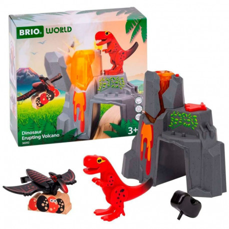 World Dinosaurier-Vulkan mit Ausbruchsfunktion