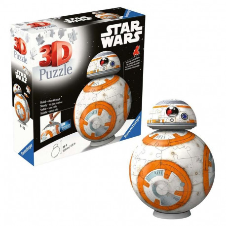 Ravensburger 3D Puzzle Ball Star Wars BB-8 99 pieces