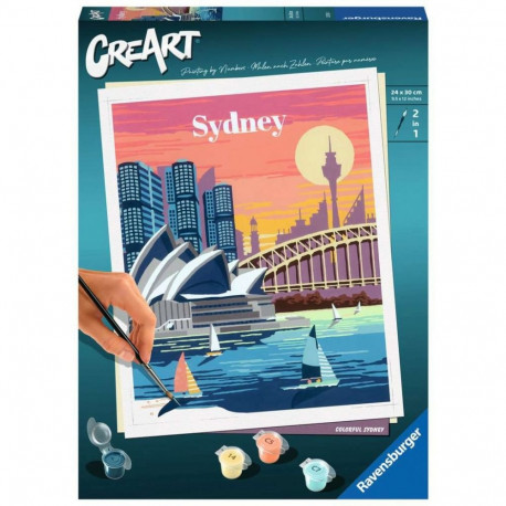 Ravensburger CreArt - Colorful Sydney, painting