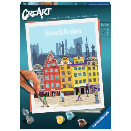 CreArt värviline Stockholm