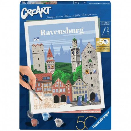 Ravensburger CreArt - Colorful Ravensburg, Painting