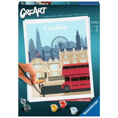 Ravensburger CreArt - Colorful London, painting