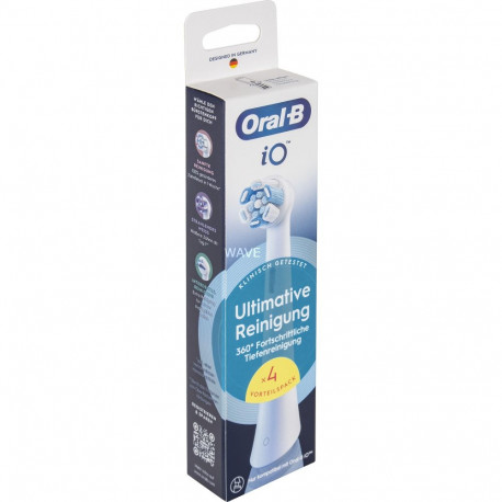 Oral-B harjapead iO täielik puhastus 4tk, valge