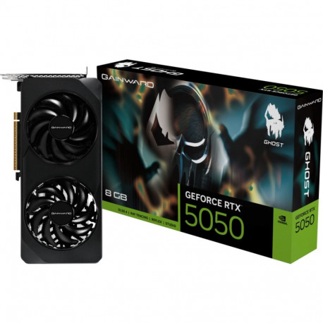 GeForce graafikakaart RTX 5050 Ghost 8GB (DLSS 4, 3x DisplayPort, 1x HDMI 2.1)