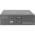 Digitus KVM Switch 2 Port, KVM switch black