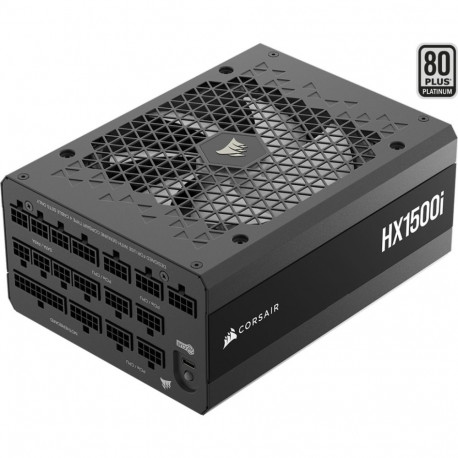Corsair HX1500i (2025), PC power supply black, 2x 12V 2x6 PCIe, 5x PCIe, cable management, 1500 Watt