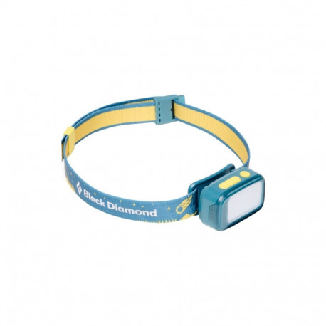 Black Diamond Wiz Kid Headlamp, LED light turquoise/yellow
