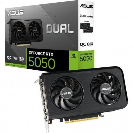 GeForce RTX 5050 DUAL OC 8GB (DLSS 4, 3x DisplayPort, 1x HDMI 2.1)